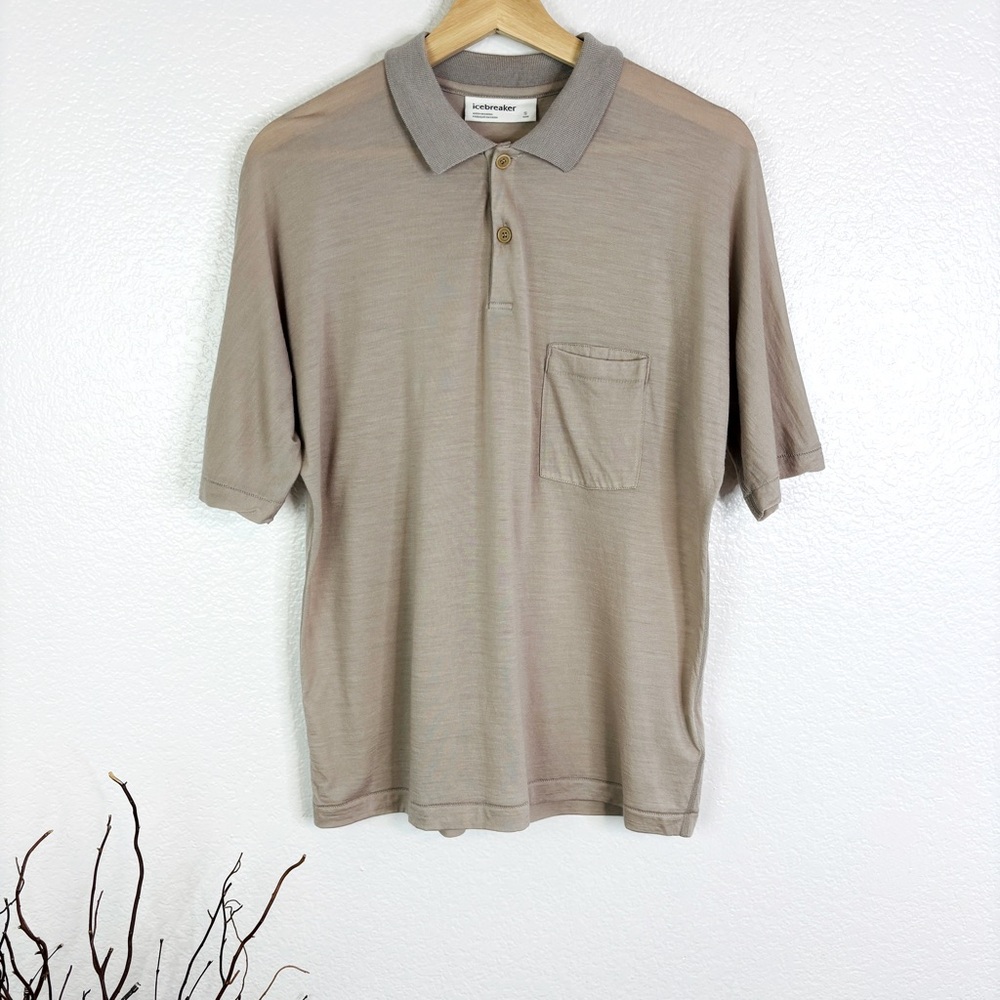 ICEBREAKER Cool-Lite Merino Short Sleeve Polo Shirt